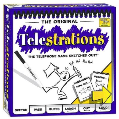 Telestrations: The Hilariously Misinterpreted Drawing and Guessing Game!